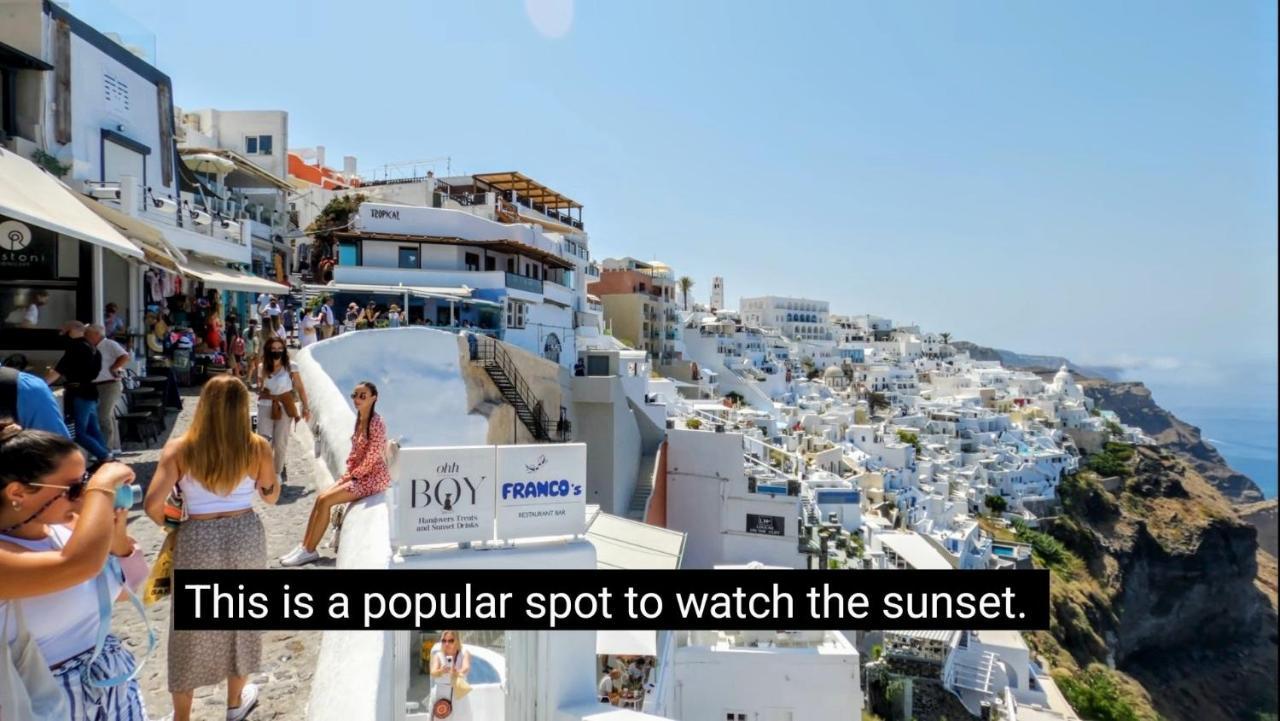 Santorini Pleasure Studios Fira  Luaran gambar